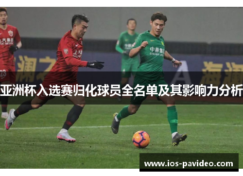 亚洲杯入选赛归化球员全名单及其影响力分析