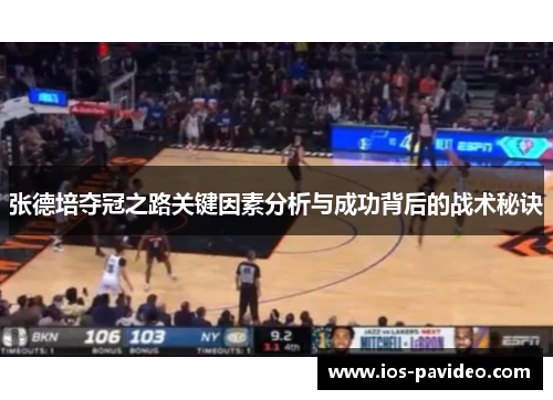 张德培夺冠之路关键因素分析与成功背后的战术秘诀